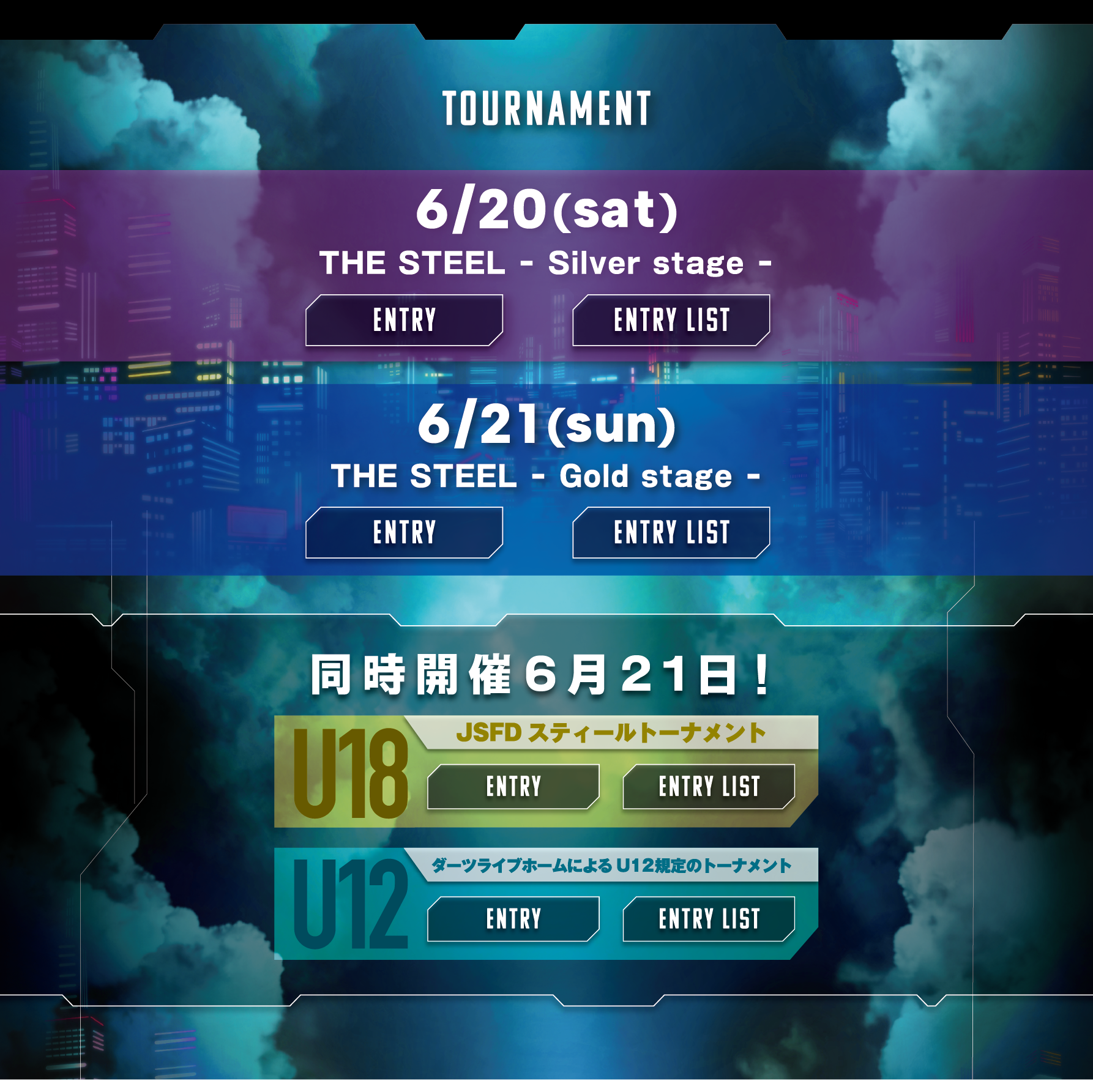 トーナメント情報